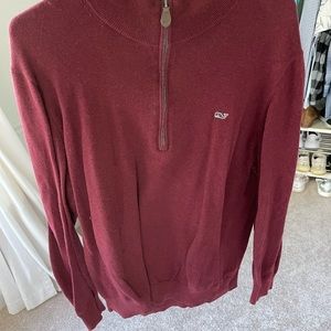 Vineyard vines cashmere quarter zip